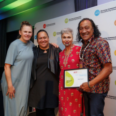 ACE Tangata tiriti Awardee