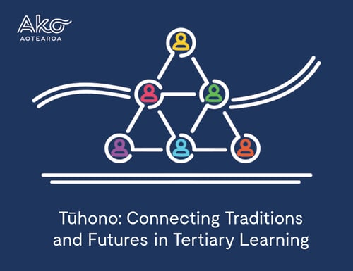 Regional Forum logo. Text reads: Tūhono: Connecting Traditions and Futures in Tertiary Learning